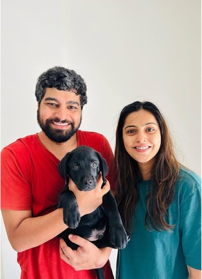 marathi actress surabhi hande surbhihanday lab puppy