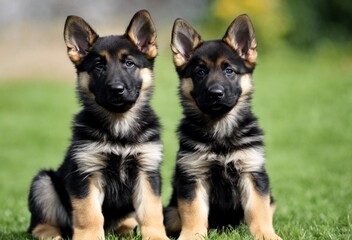 short haired german shepherd puppies
